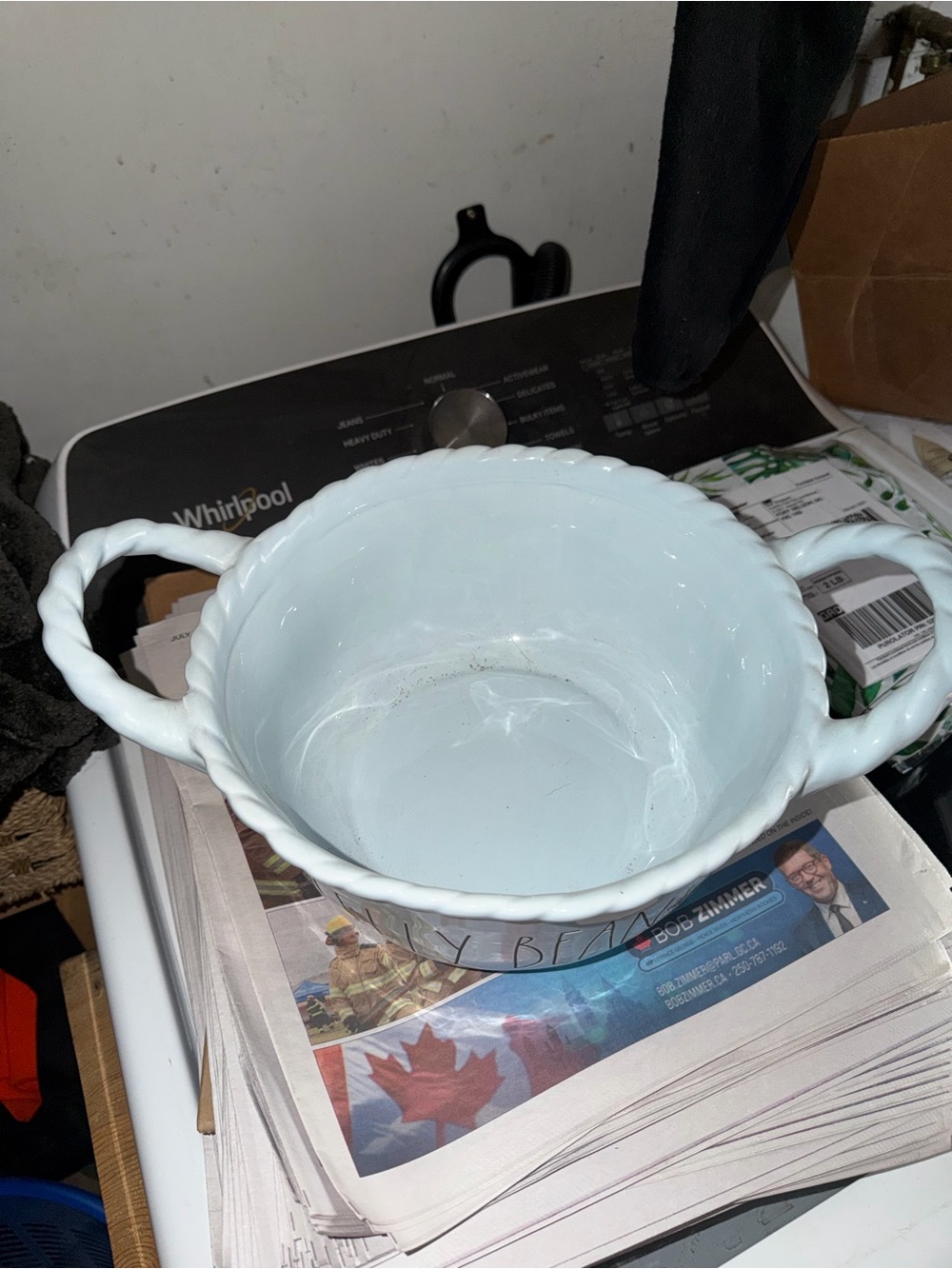 Rae Dunn Jelly Beans Ceramic basket - Picture 3 of 3